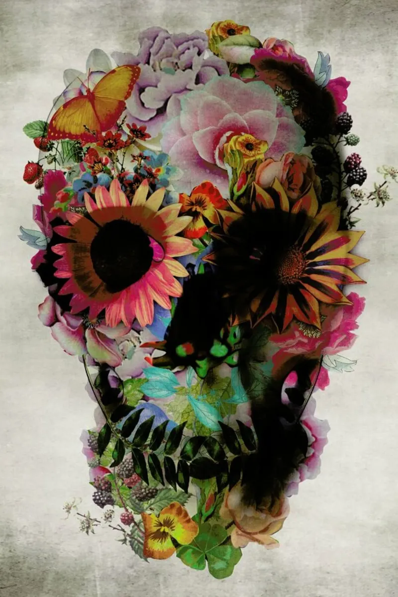 Skull II pellicola backlit da Ali Gulec