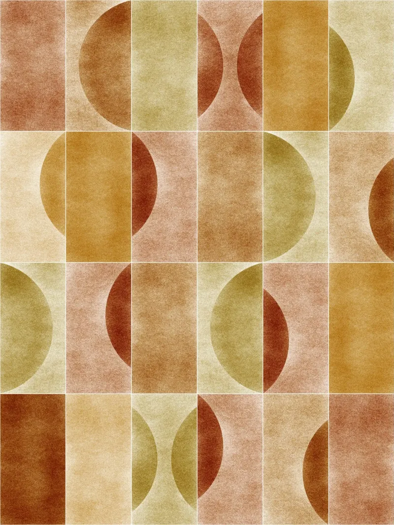 Velluto Earthy Geometry pellicola backlit da designdn