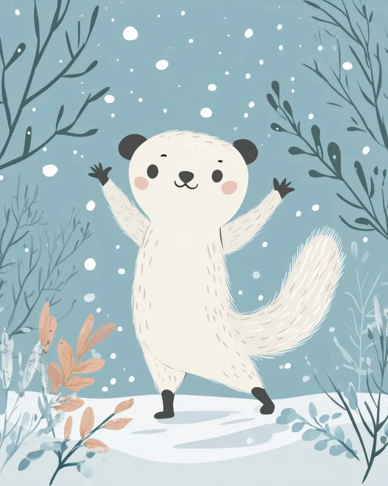 Nutria stravagante poster da Happy Littles