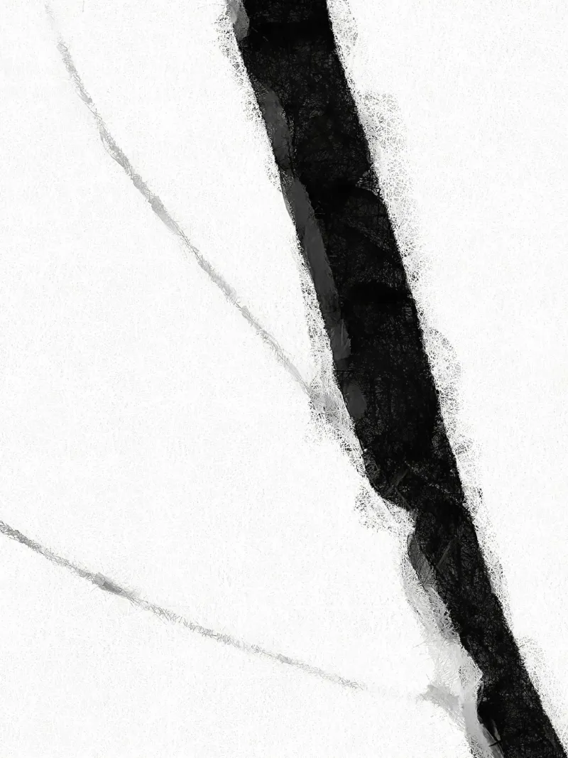 Minimal Monochrome D1 tela con Cornice a cassetta da sabidussi