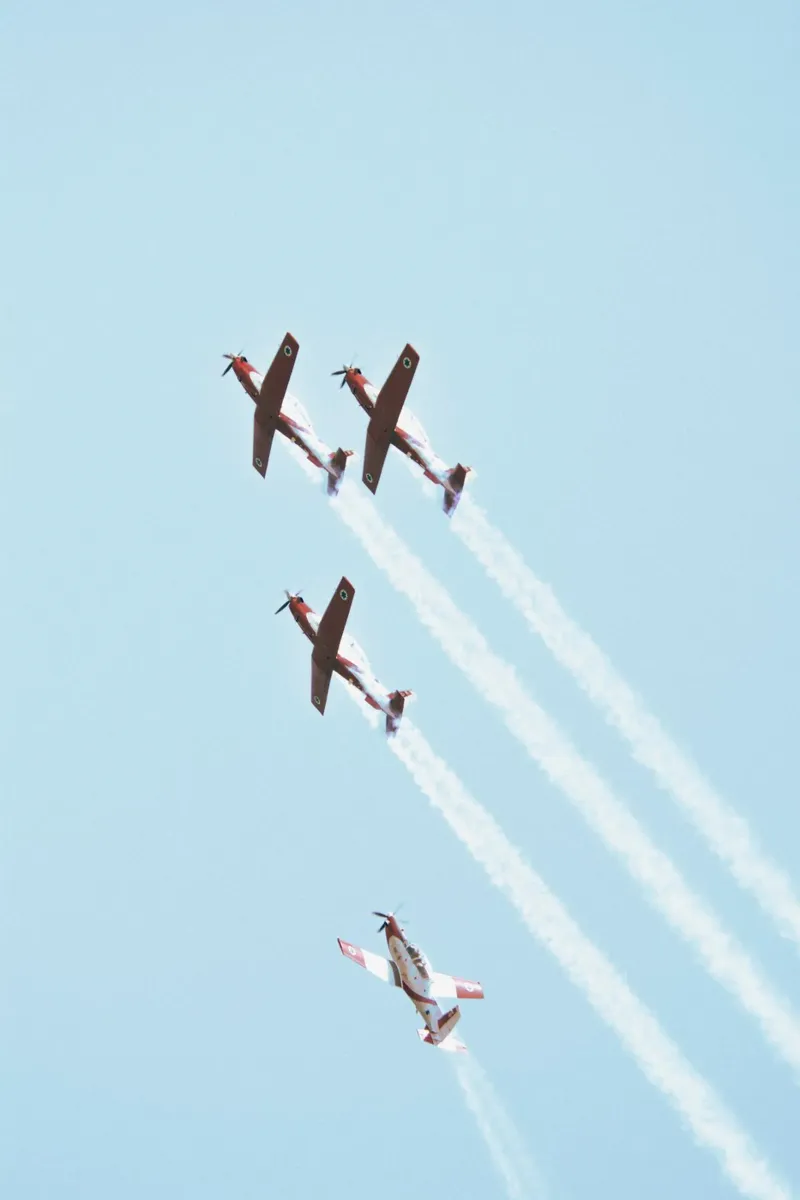 IAF II d'epoca pellicola backlit da Tal Paz-Fridman