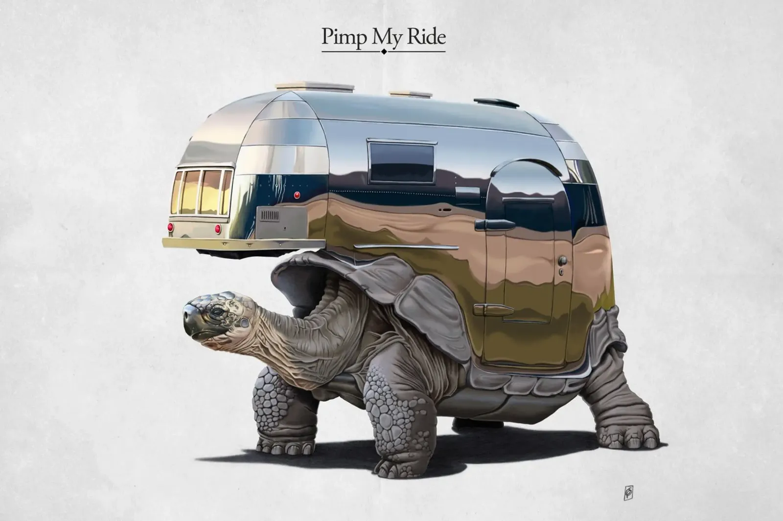 Pimp My Ride (Titled) pellicola backlit da Rob Art | Illustration