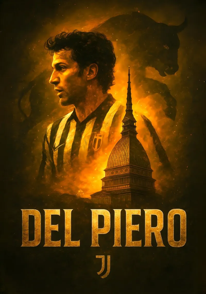 Alessandro Del Piero poster da Cyberpunk Canvas