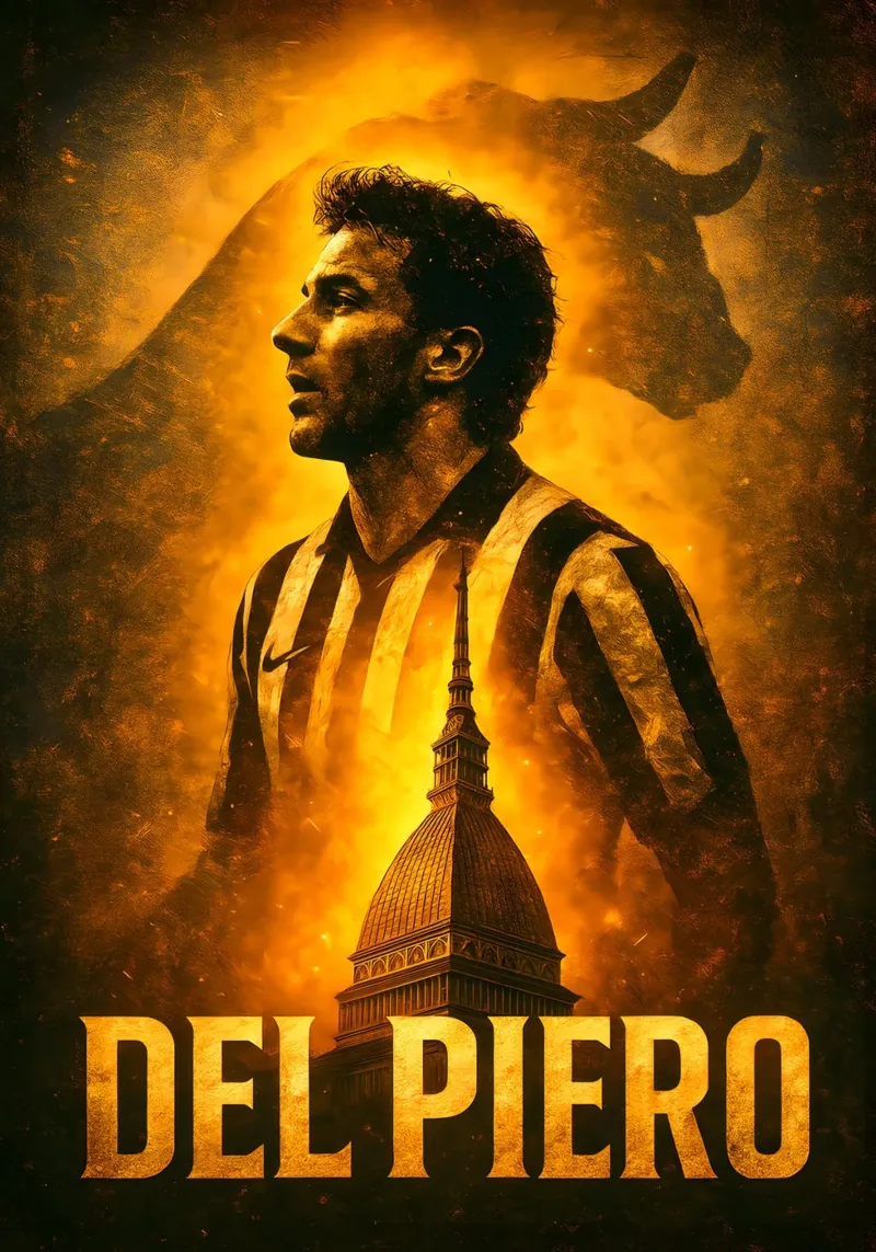 Alessandro Del Piero poster da Cyberpunk Canvas