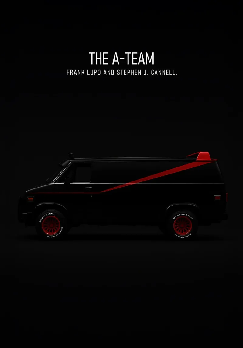 A-Team inspired tela con Cornice a cassetta da AlexAuto