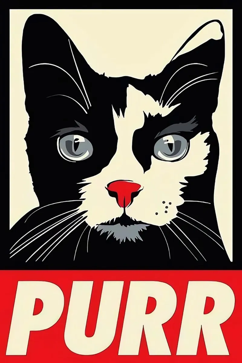 PURR tela con Cornice a cassetta da Arjun