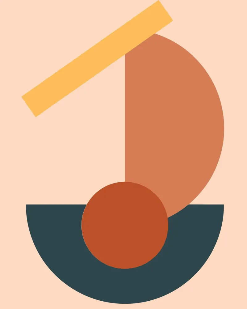 line circle minimal 02 poster da Creaton