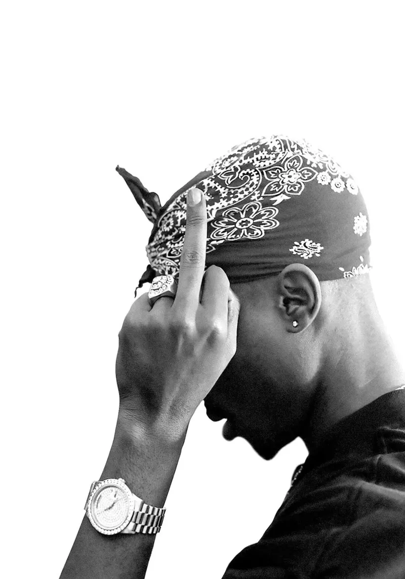 2pac poster da April Lewis