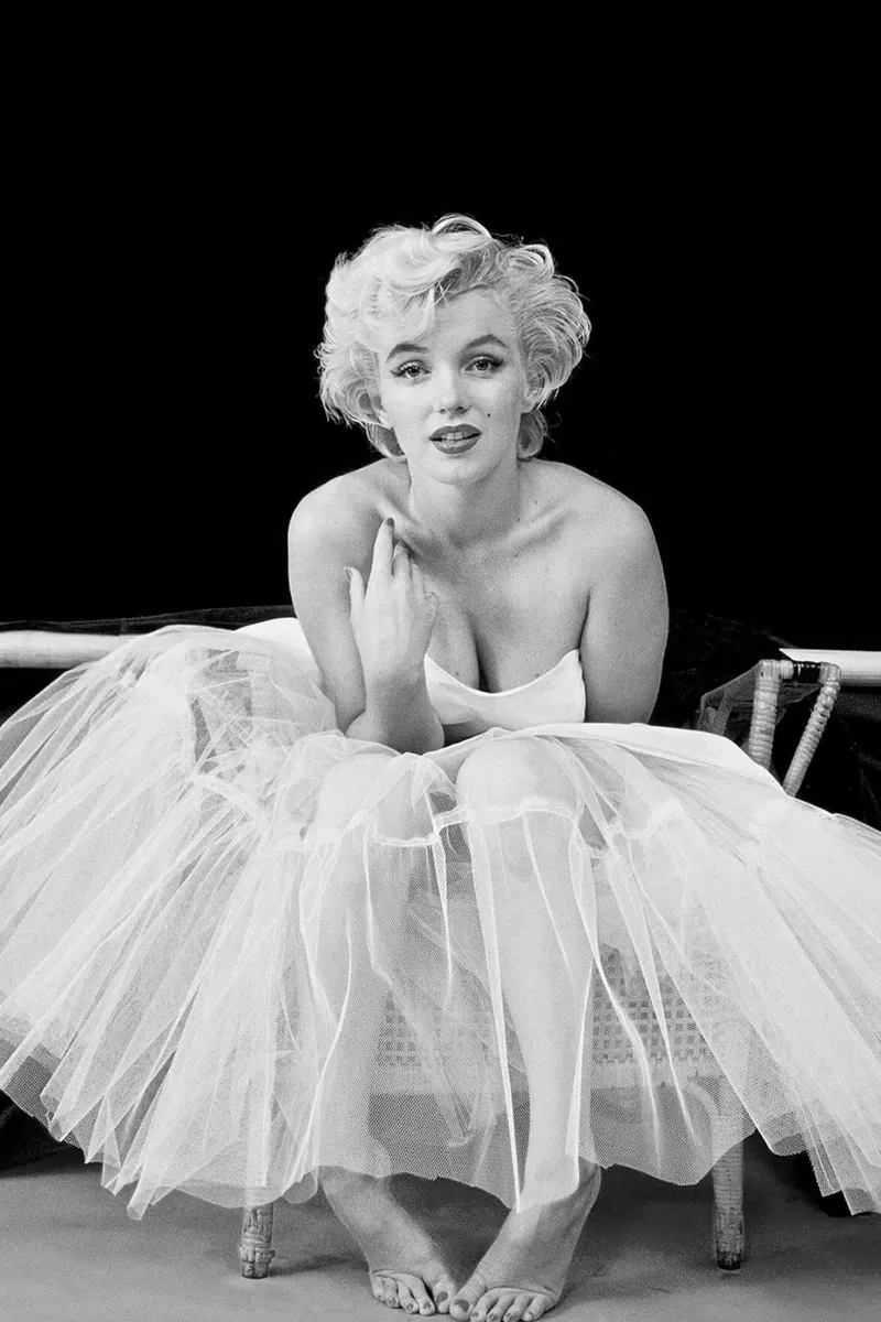 Marilyn Monroe in tutù tela con Cornice a cassetta da April Lewis