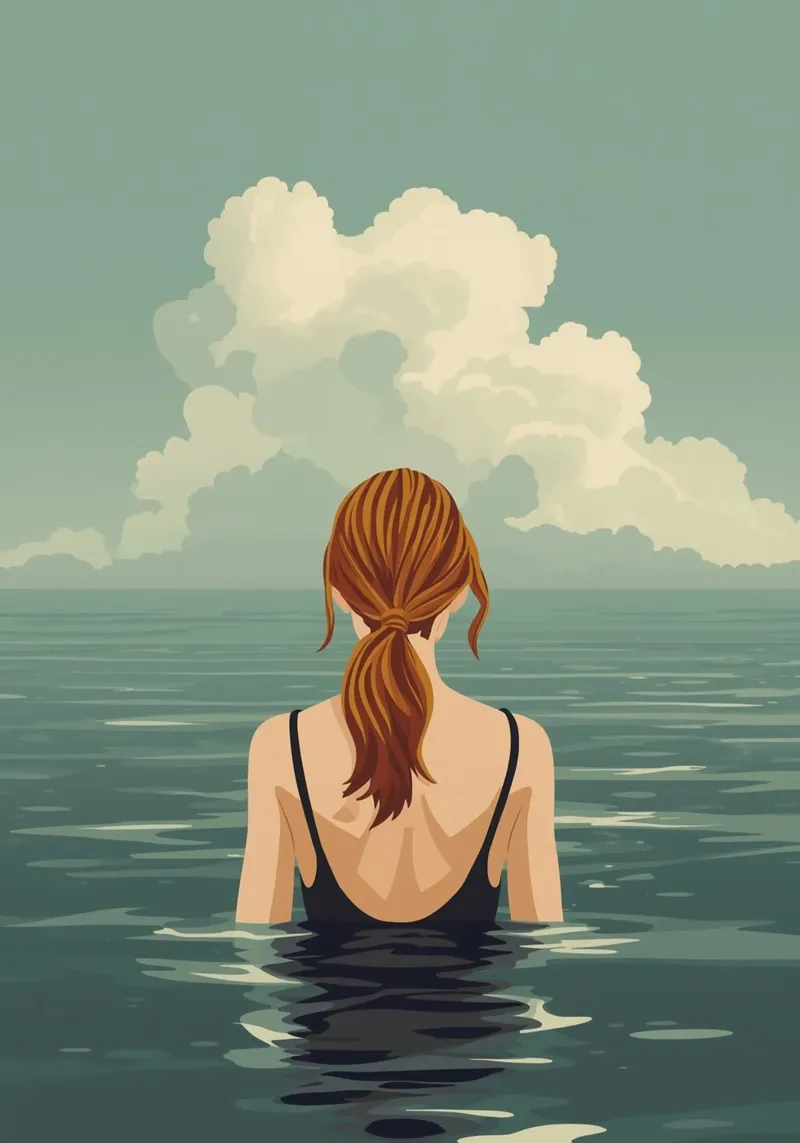 Calma nell'oceano poster da KANESYAARTS