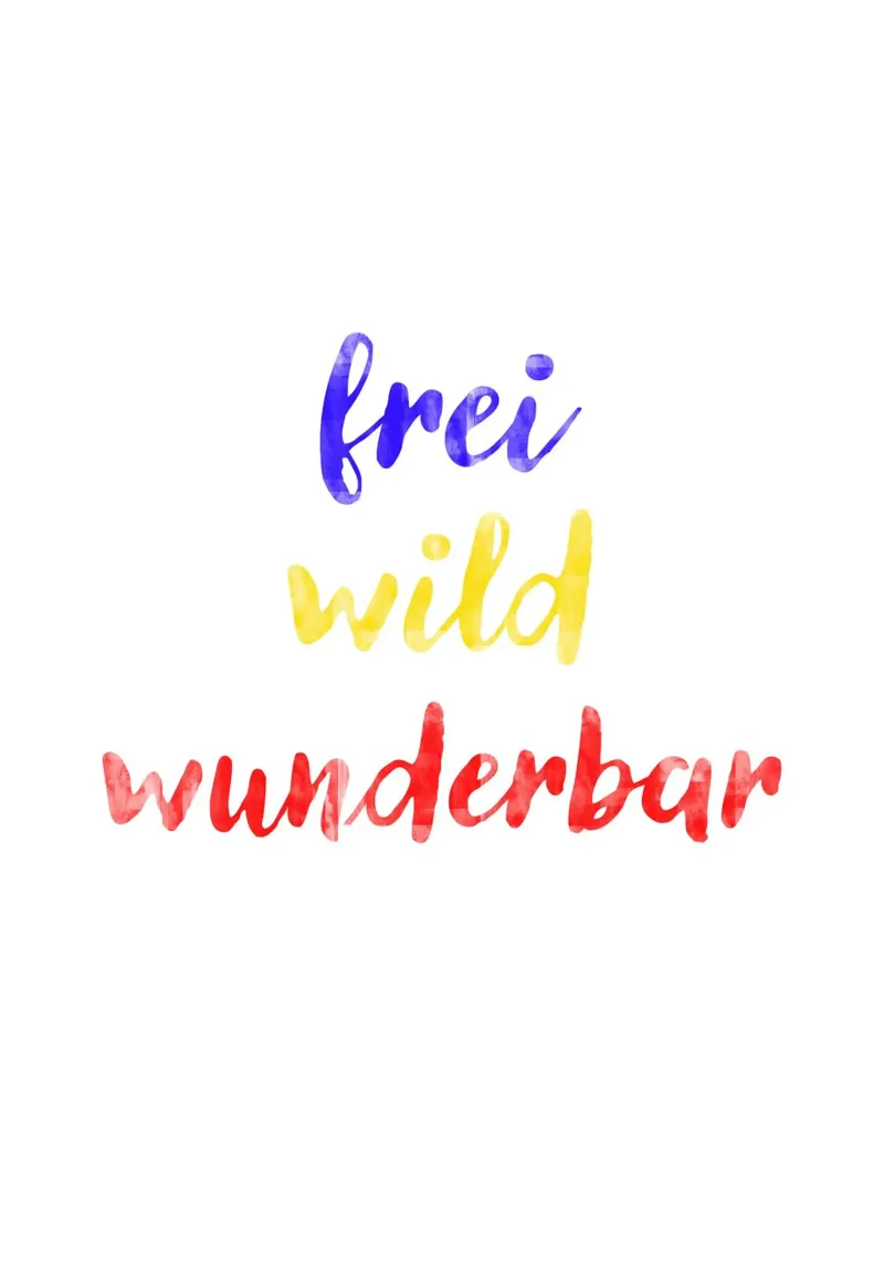 Frei Wild Wunderbar pellicola backlit da Attaboy Dsgn
