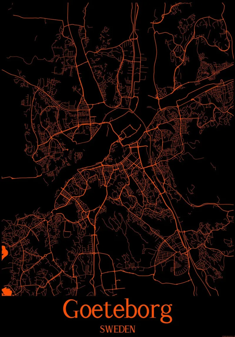 Goeteborg plexiglass da MiMap
