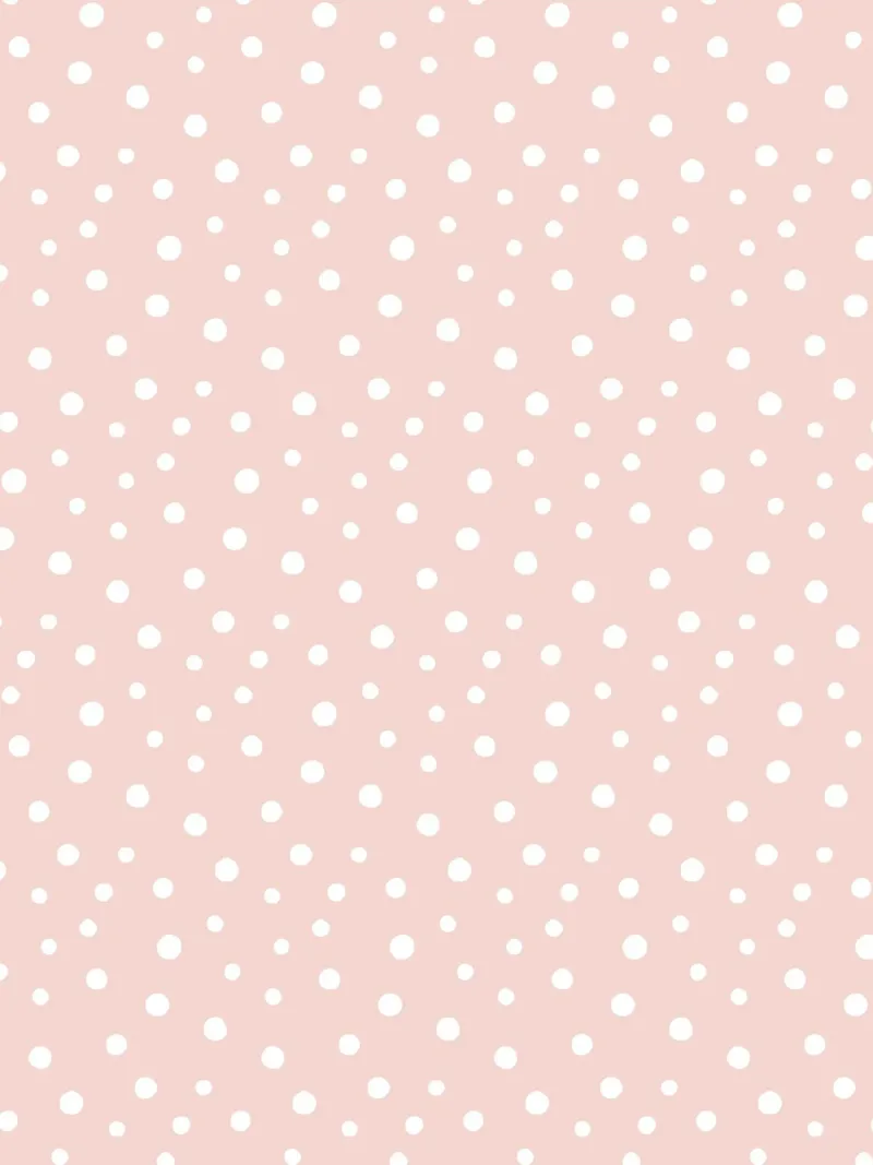 Minimal Chic disegnato a mano a pois bianchi su polvere di frassino pellicola backlit da Beauty in Simplicity