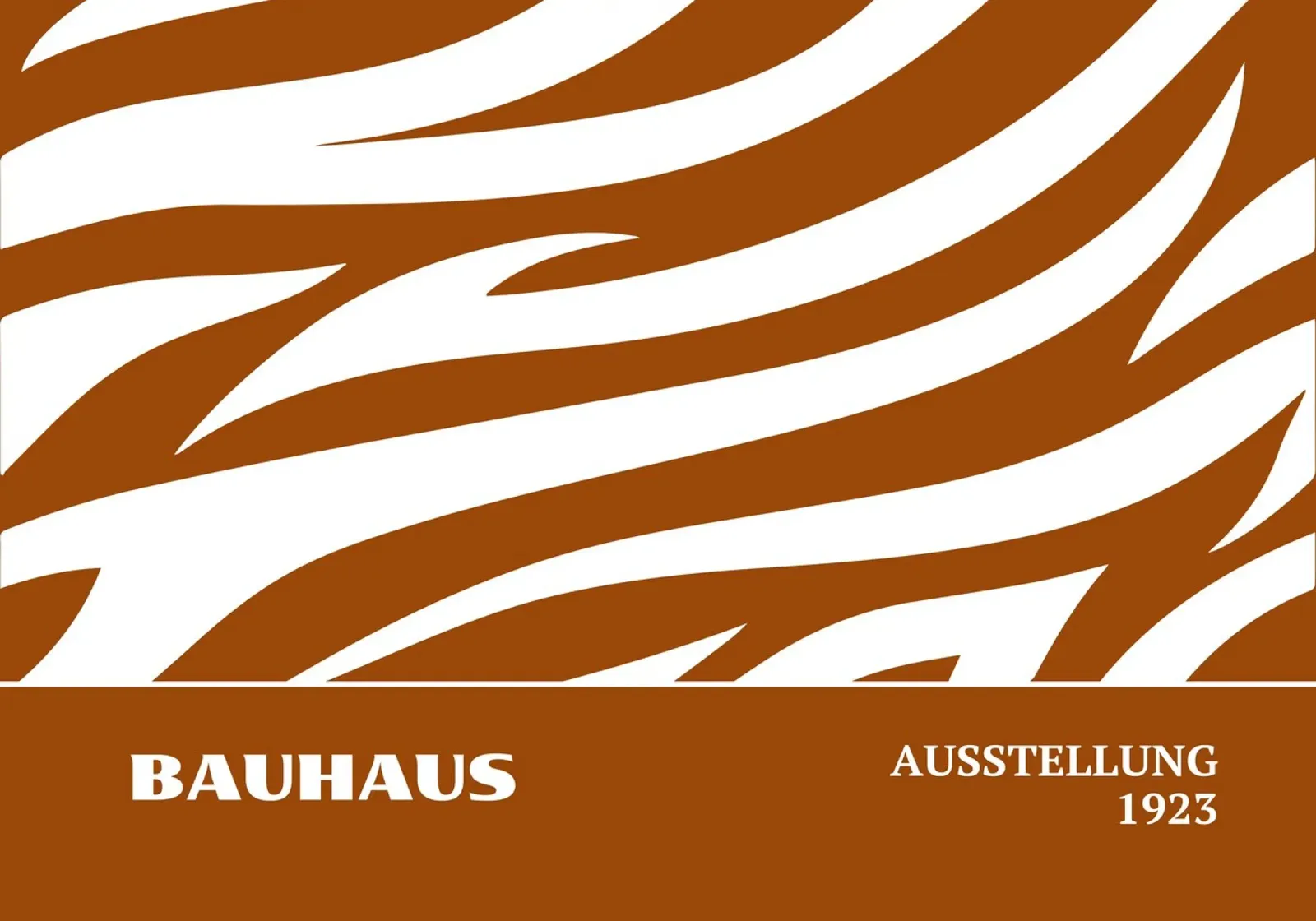Bauhaus Abstract Golvende Kunst | Rust & Wit Poster Print hahnemühle van Grungeo