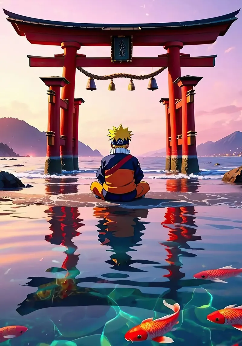 NARUTO SHIPPUDEN pellicola backlit da posterindo