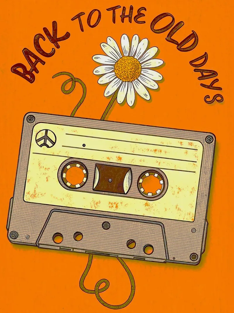 back to the old days music pellicola backlit da comura