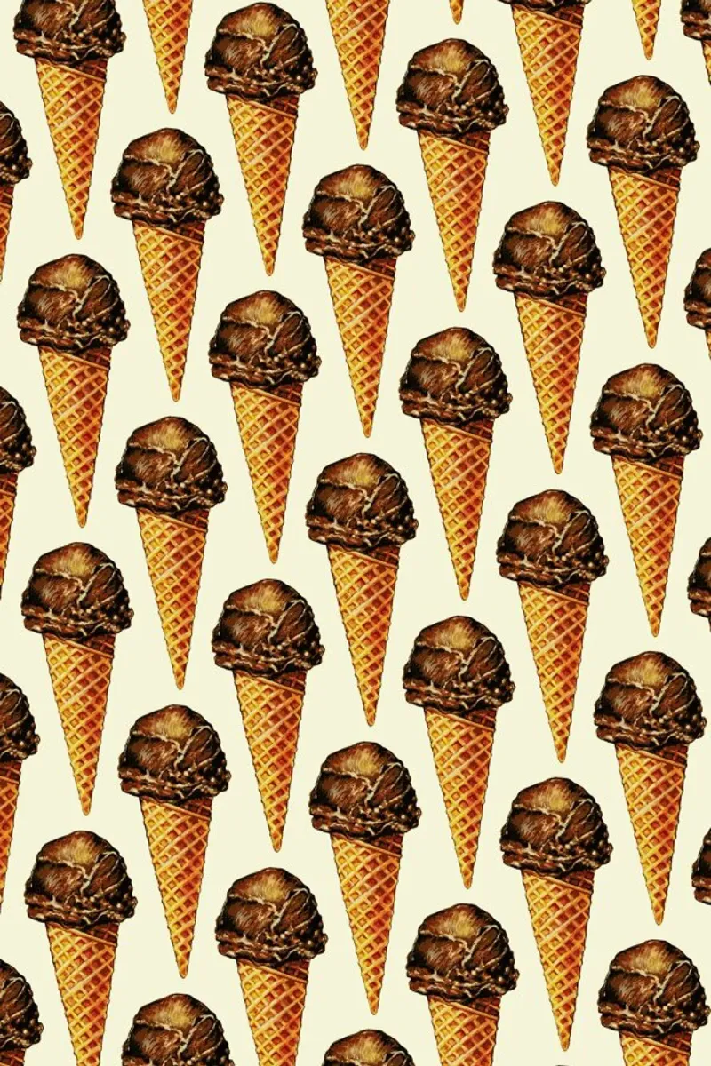 Chocolate Scoop Pattern metacrilato de Kelly Gilleran