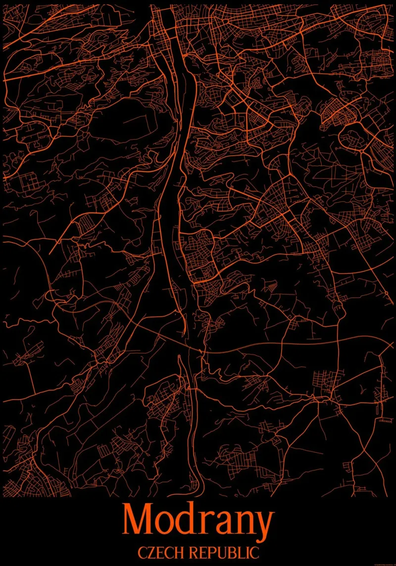 Modrany plexiglass da MiMap