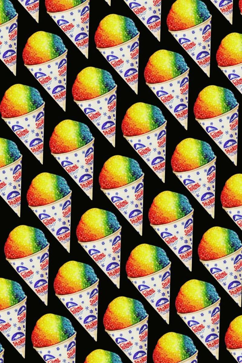 Snow Cone Pattern pellicola backlit da Kelly Gilleran