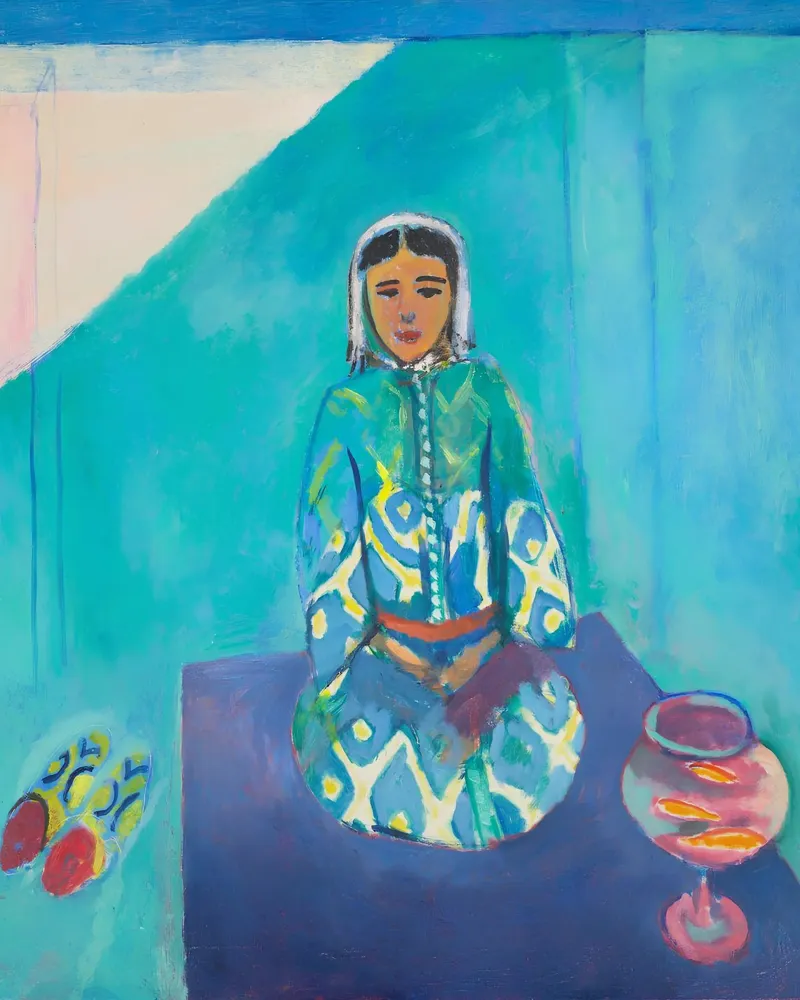Henri Matisse Zorah sulla terrazza alluminio dibond da Venus Art