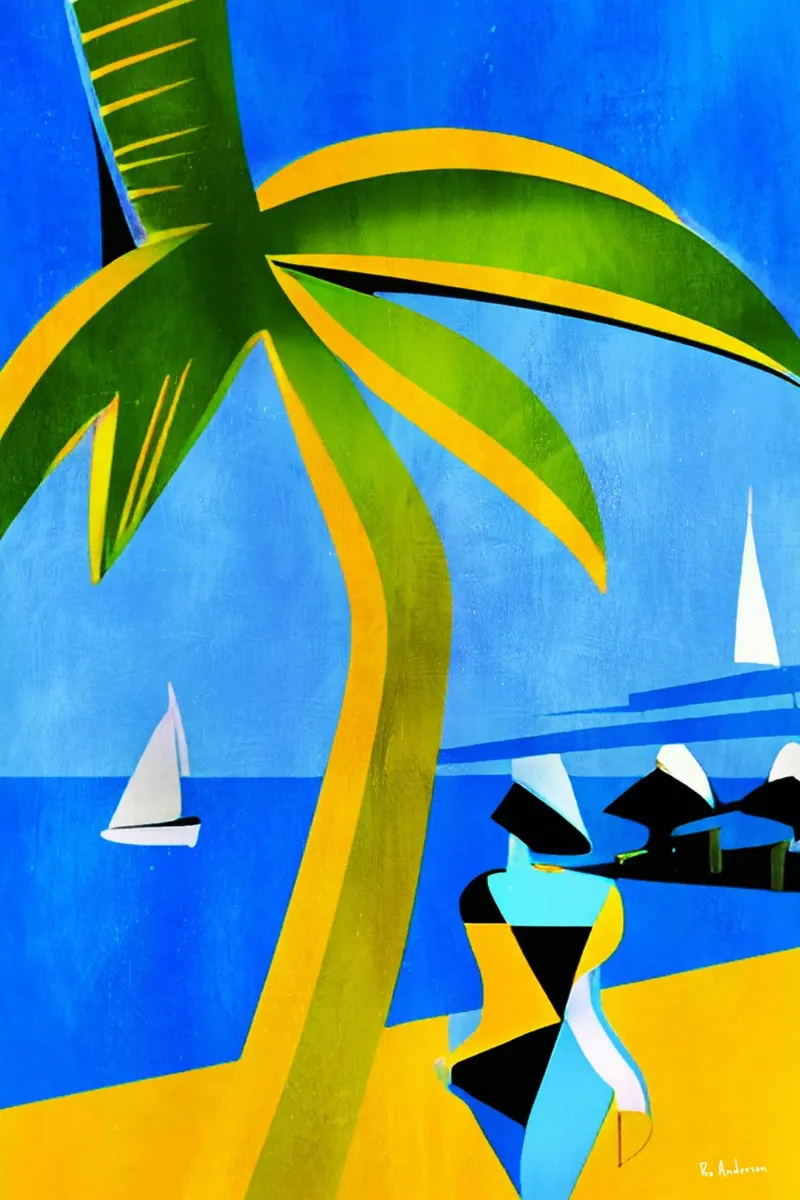 Summer In Capri pellicola backlit da Bo Anderson