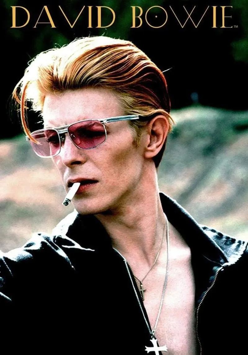 Cool David Bowie pellicola backlit da dooley