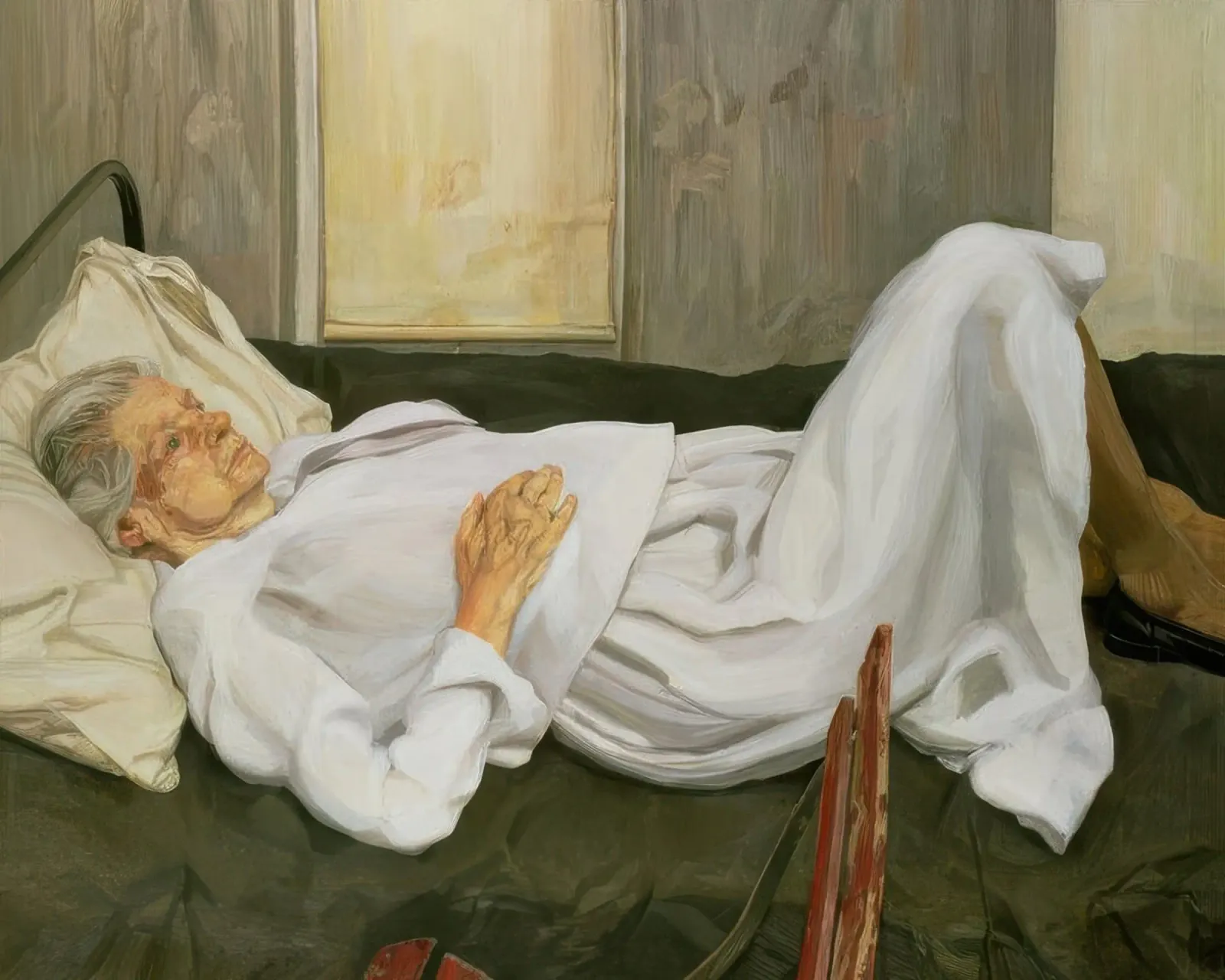 Lucian Freud - Die ruhende Mutter des Malers Hahnemühle von julyebayprint