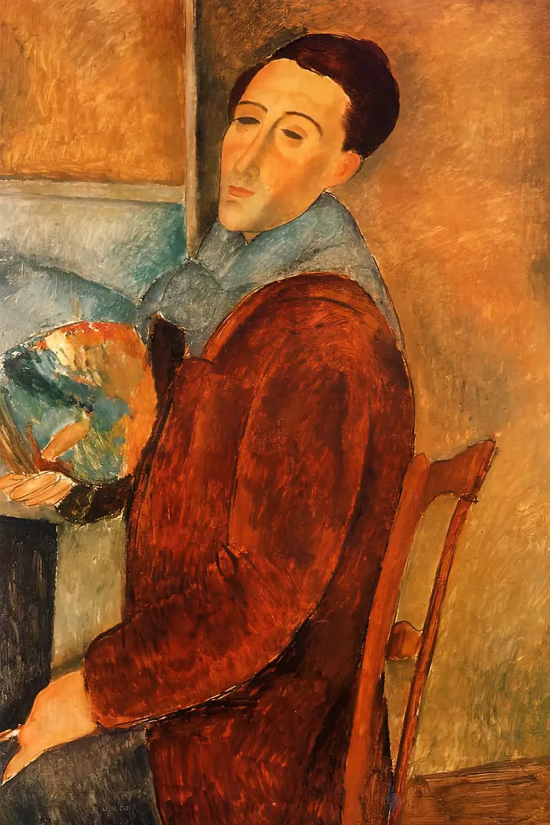 01. 1919, sé Amedeo Modigliani pellicola backlit da Palletolate