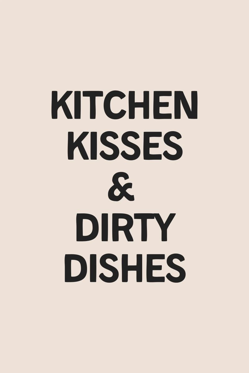 Dirty Dishes Poster von Mottos by Sinan Saydik