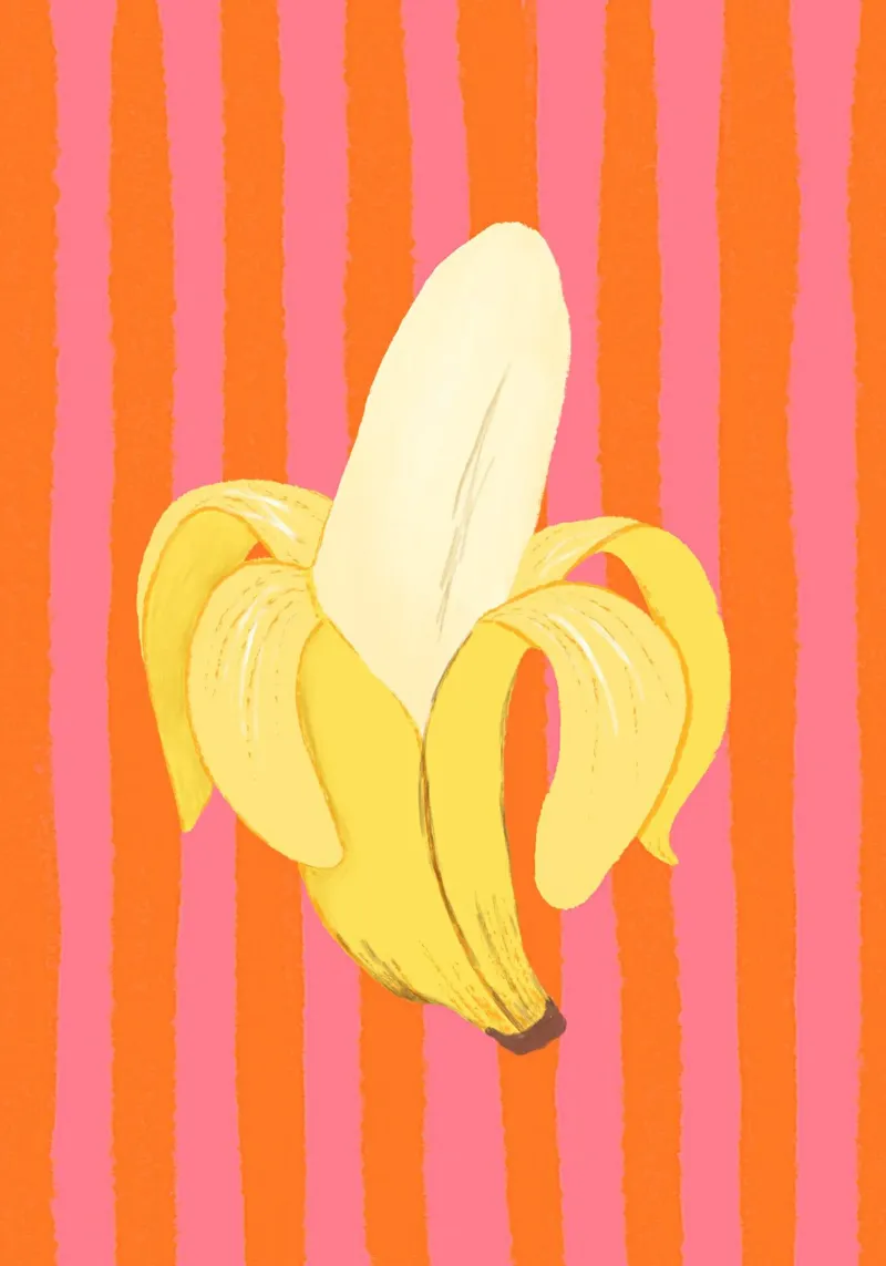 Banana pellicola backlit da Studio Dolci