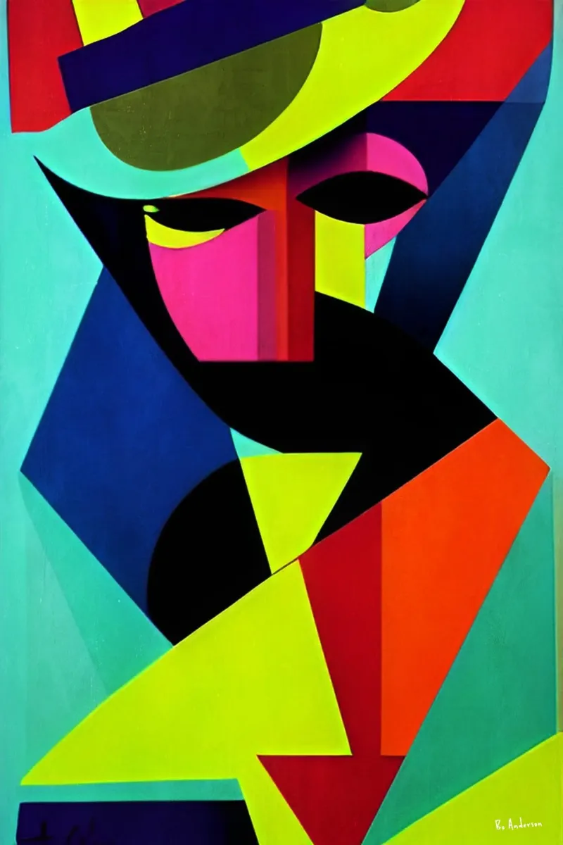 Portrait No.3 plexiglass da Bo Anderson