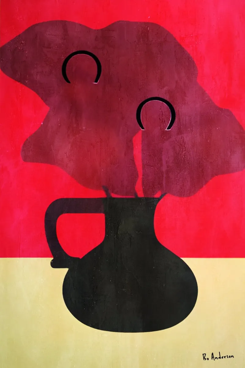 Red Blossoms poster da Bo Anderson