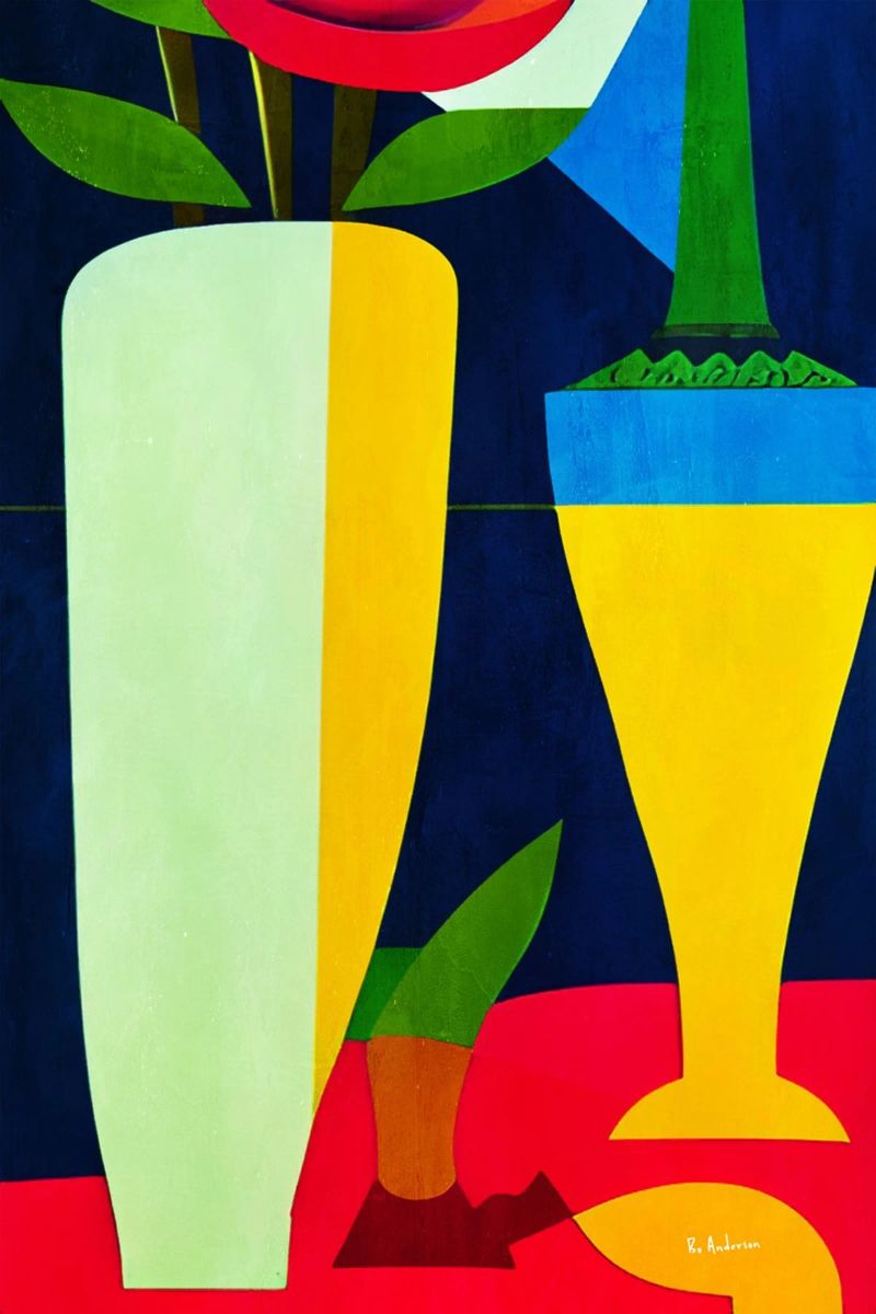 Abstract Still Life, Deux pellicola backlit da Bo Anderson