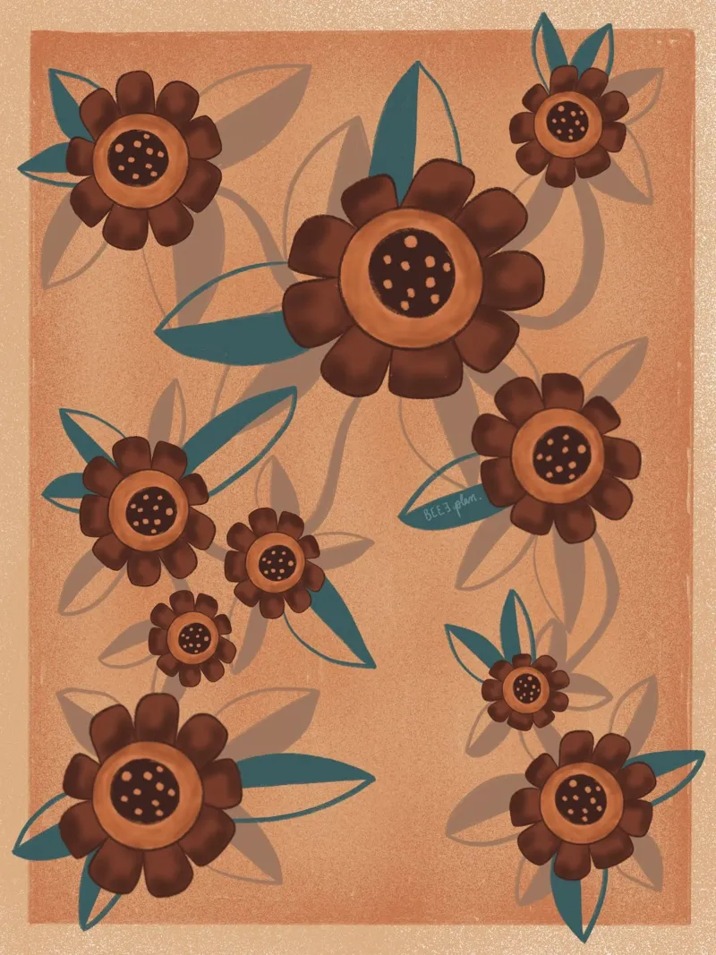 Flores y flores alluminio dibond da Beeeplan