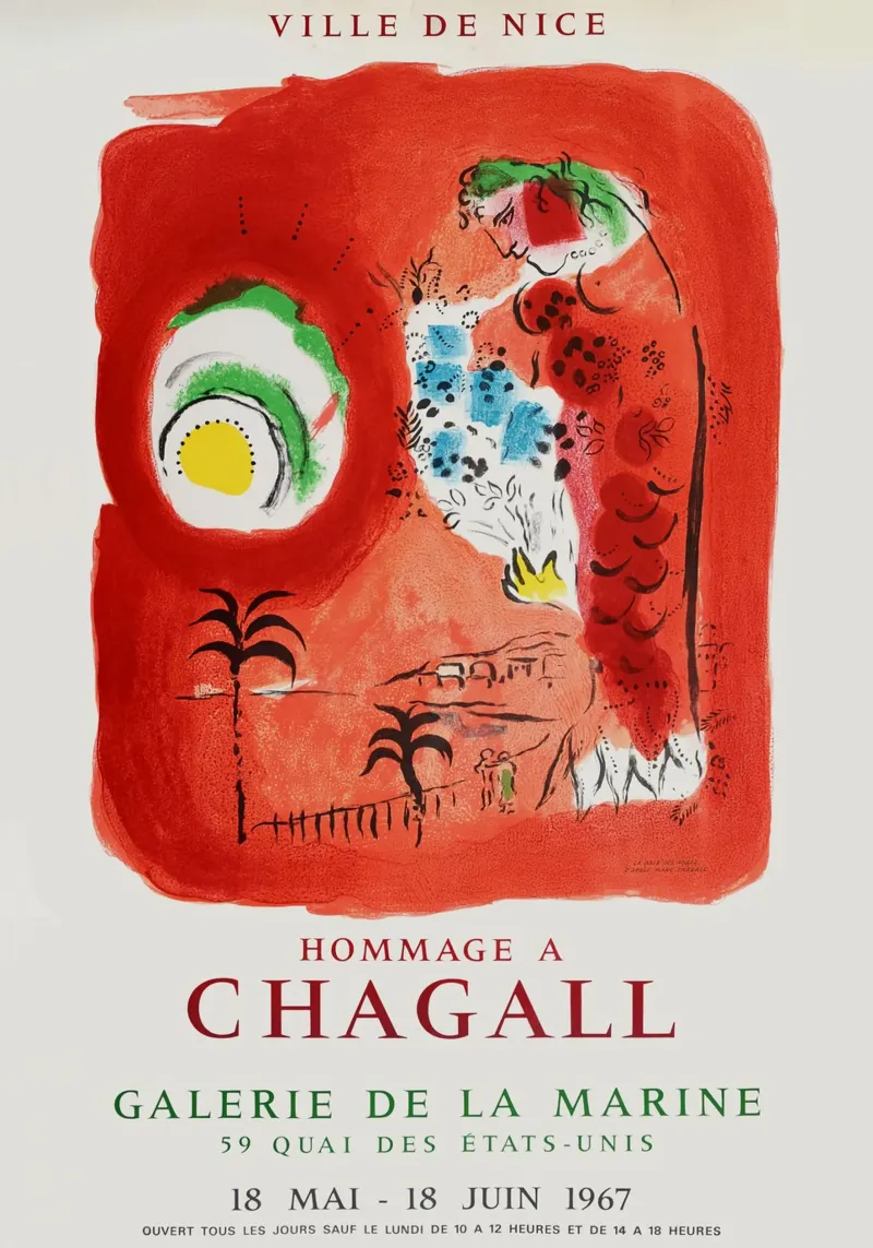 Omaggio a Chagall, 1967 pellicola backlit da Jachultz Sophias