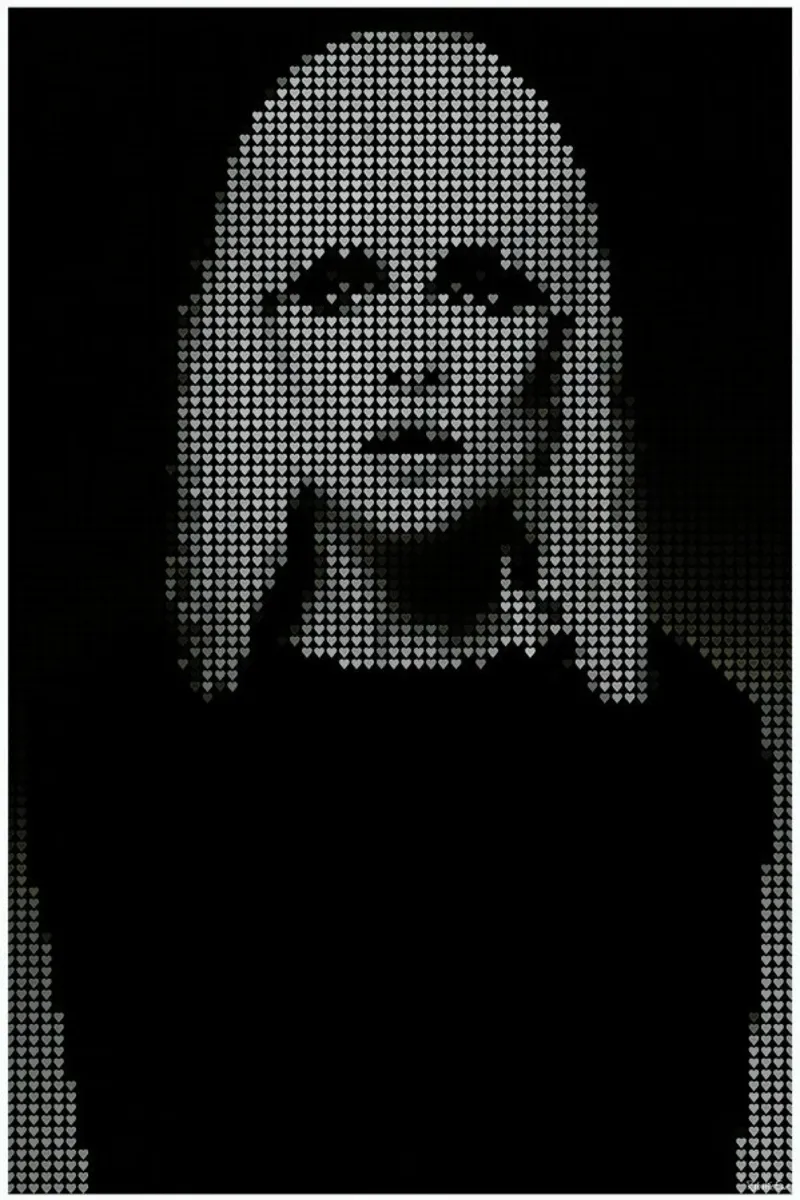 Heart Of (Black Version) pellicola backlit da Robotic Ewe