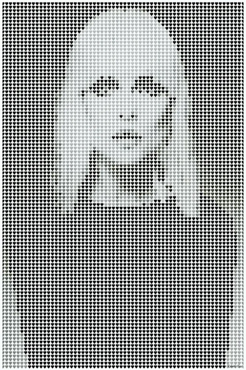 Heart Of (White Version) plexiglass da Robotic Ewe