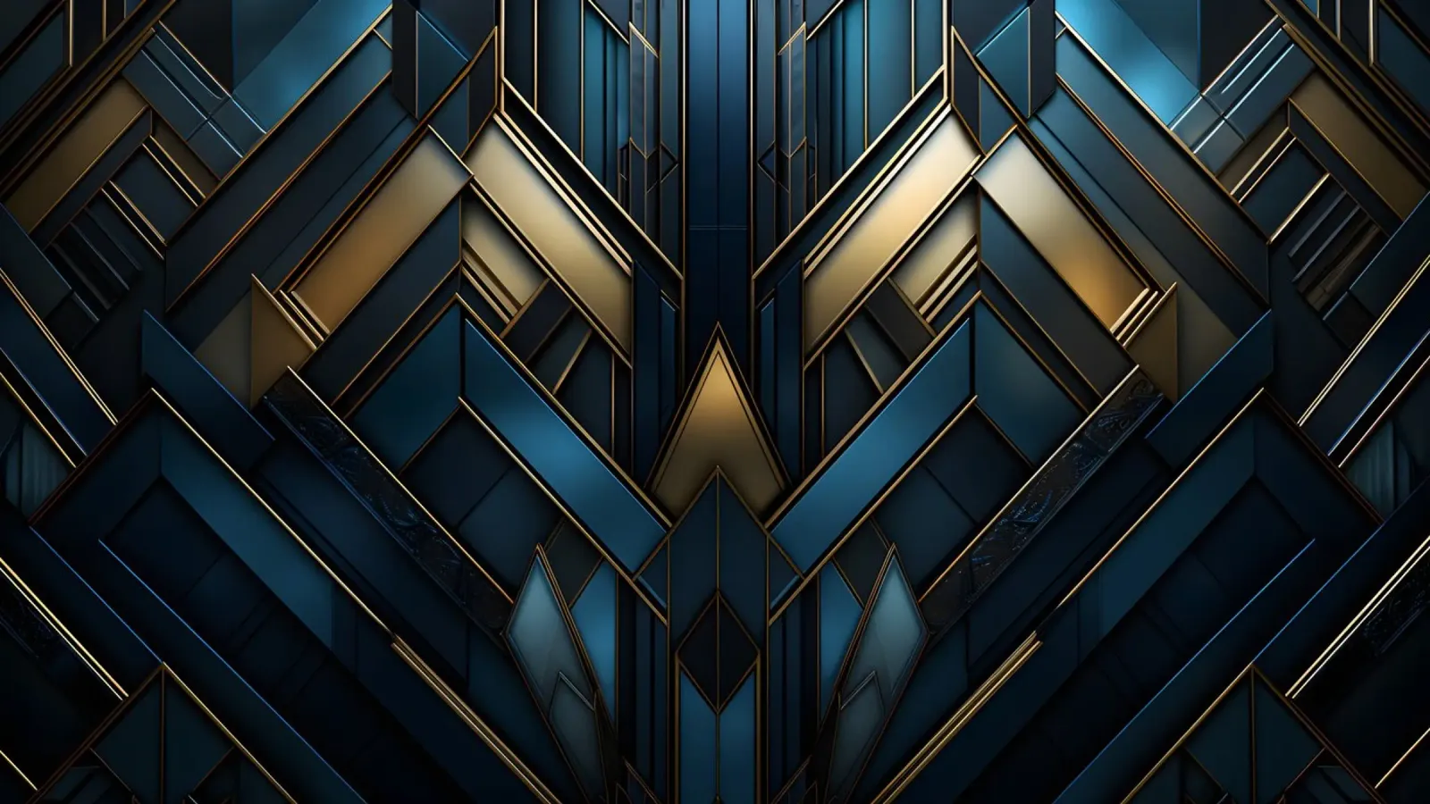 Art Deco 03 pellicola backlit da M-Ulrich-Digital Art