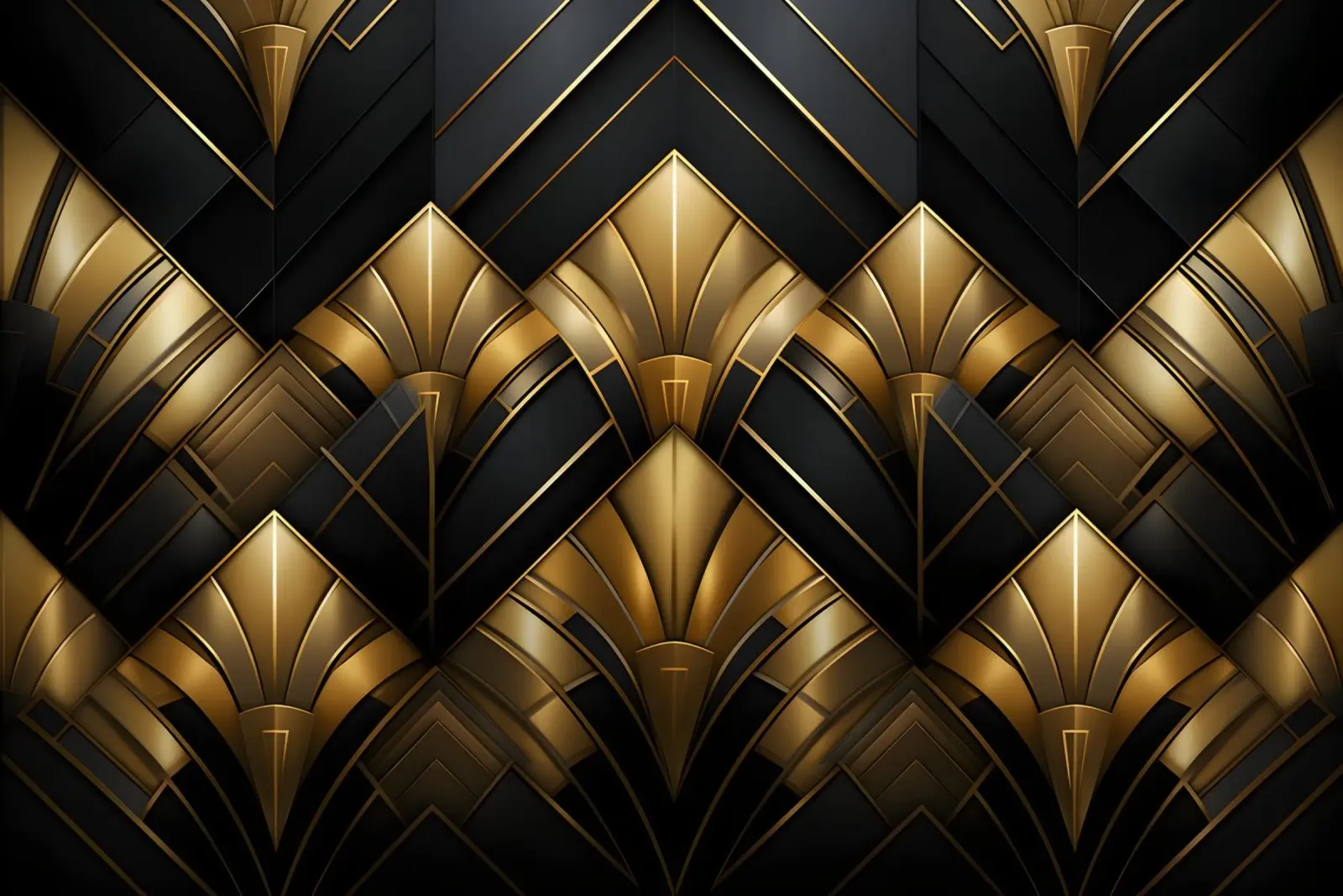 Art Deco 04 pellicola backlit da M-Ulrich-Digital Art