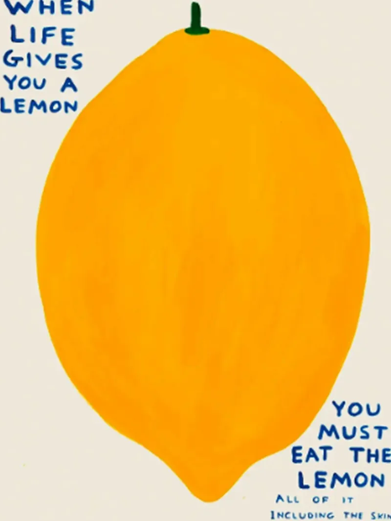 Quando la vita ti regala un limone poster da Annie
