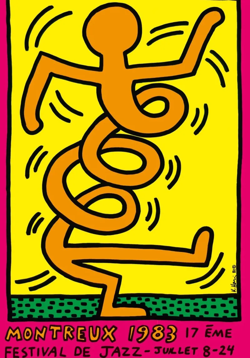 keith haring plexiglass da Roger