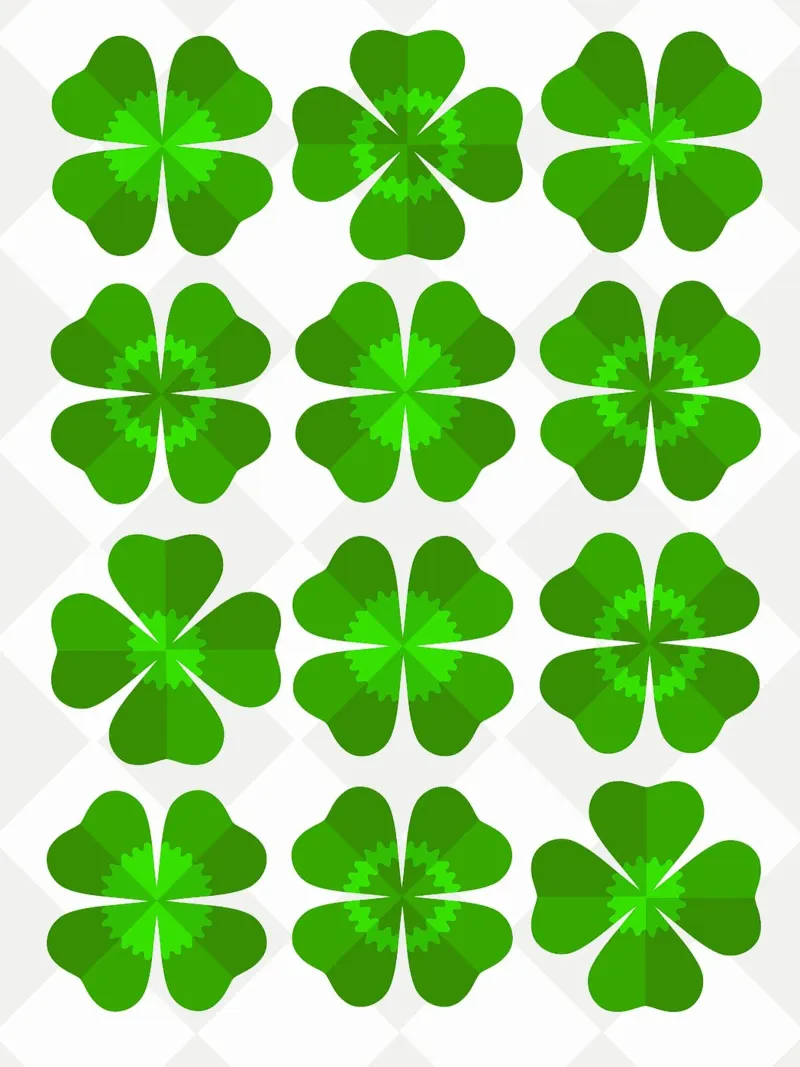 Four Leaf Clover pellicola backlit da Lidia Blomgren