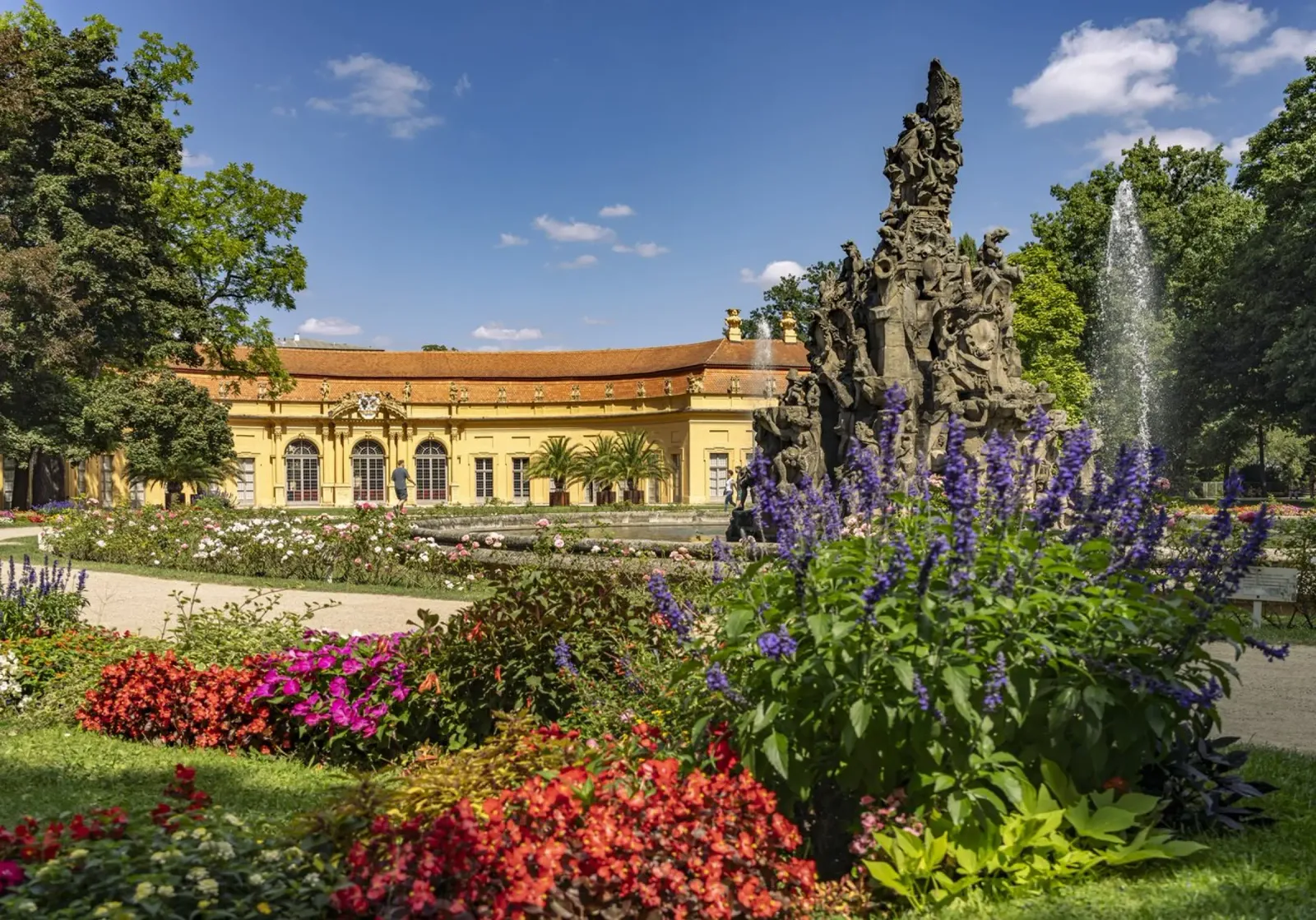 Schlossgarten Erlangen alluminio dibond da Reisefotografie - Bilder aus aller Welt