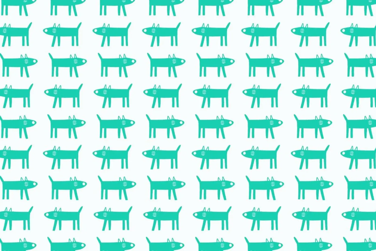 dog pattern 3 pellicola backlit da Studio Teer