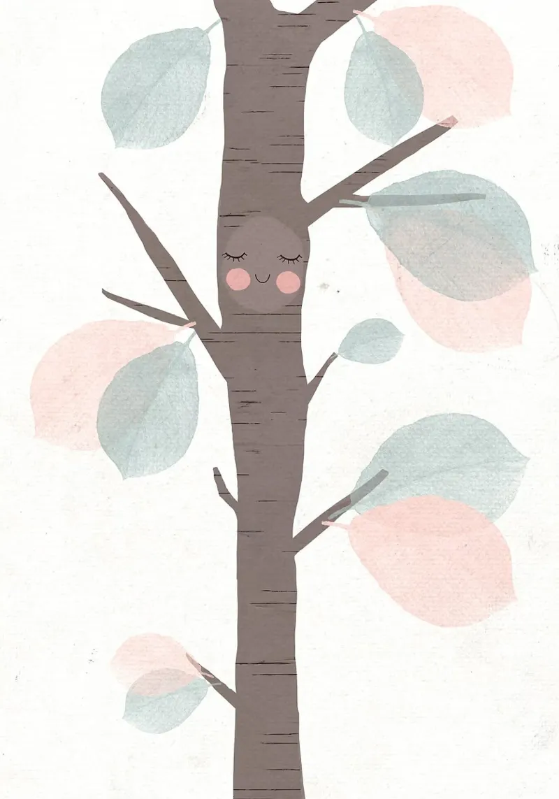 Piccolo albero pellicola backlit da Charlotte Gagnon