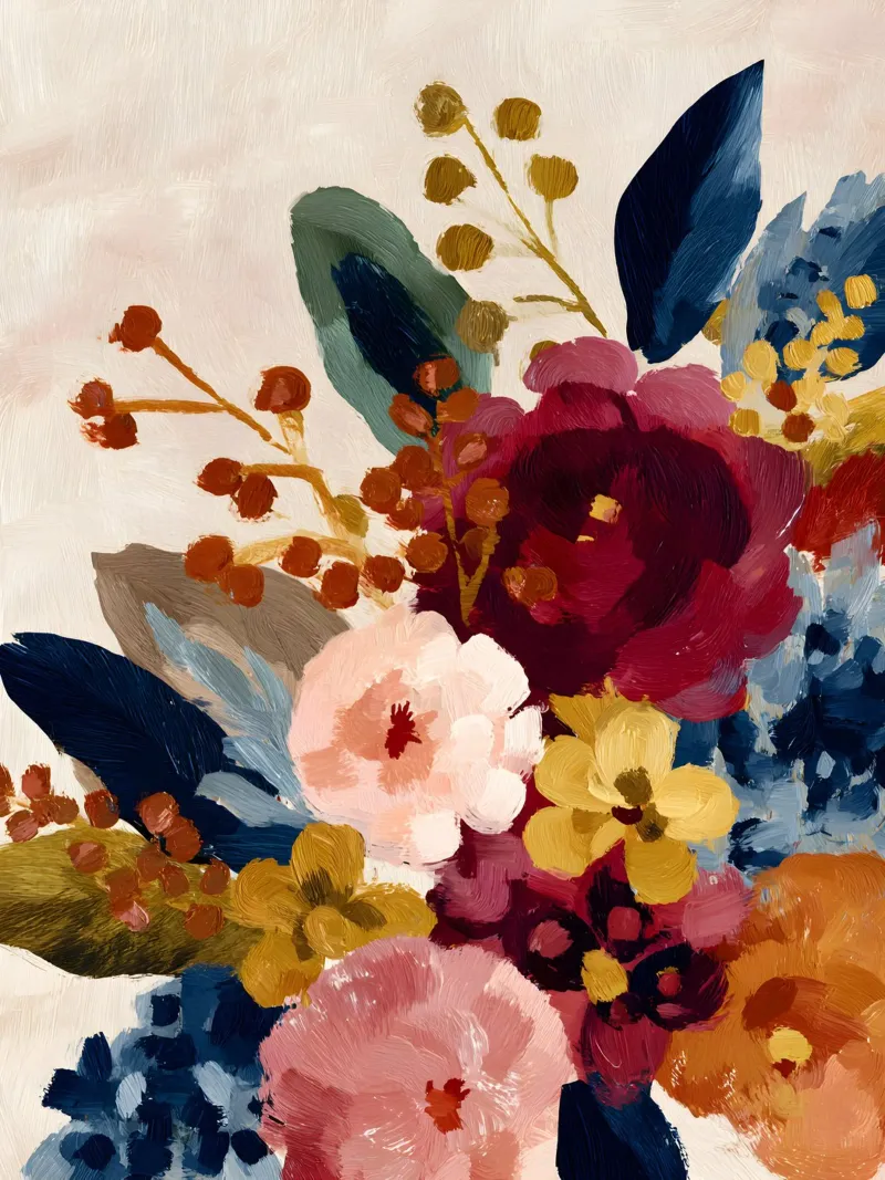 Autumn Blooms pellicola backlit da Gypsy Galleria