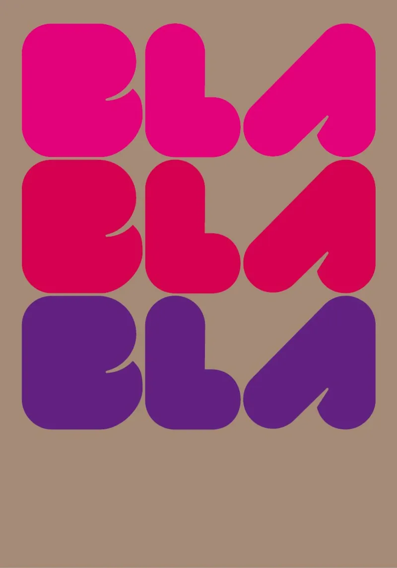 Bla Bla Bla 03 carta hahnemühle da Art Fart