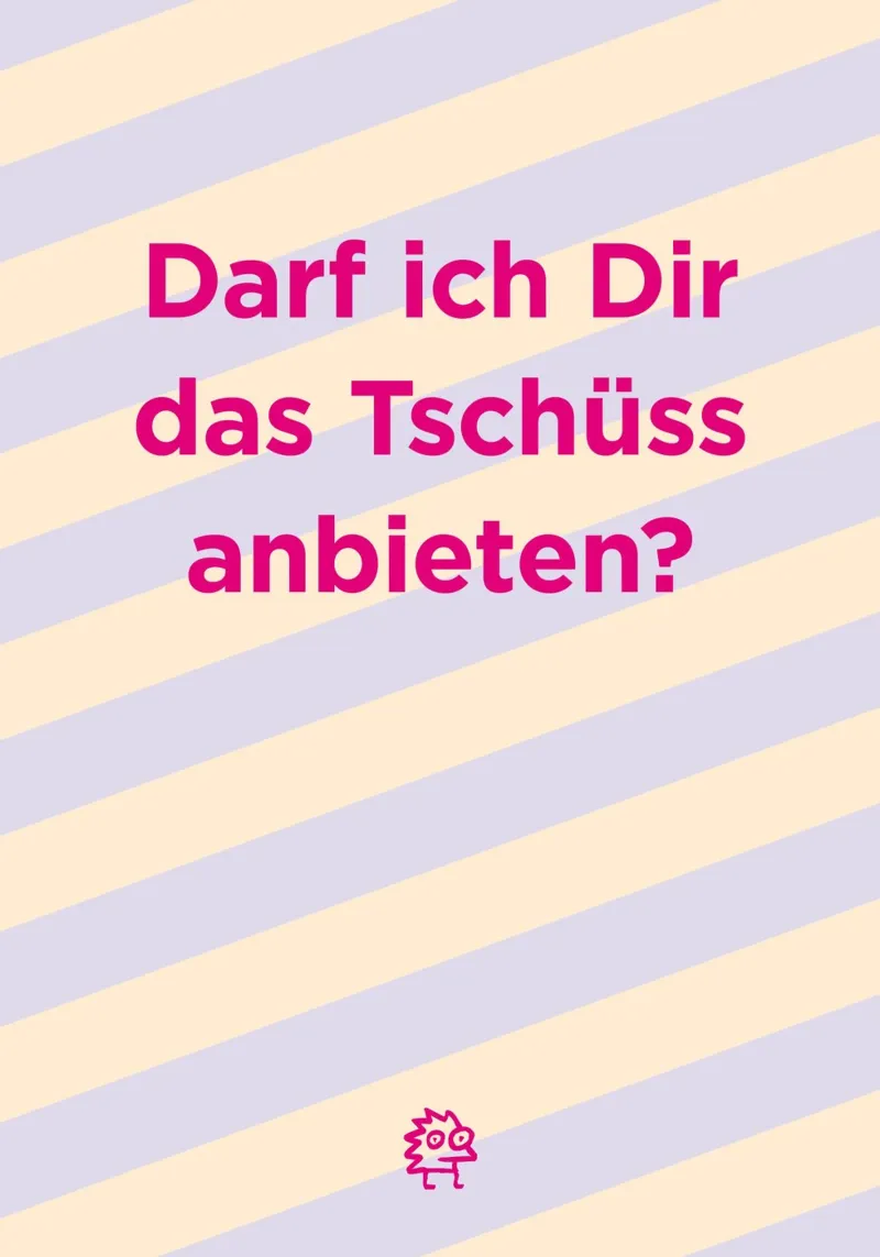 Das Tschüss plexiglass da Art Fart