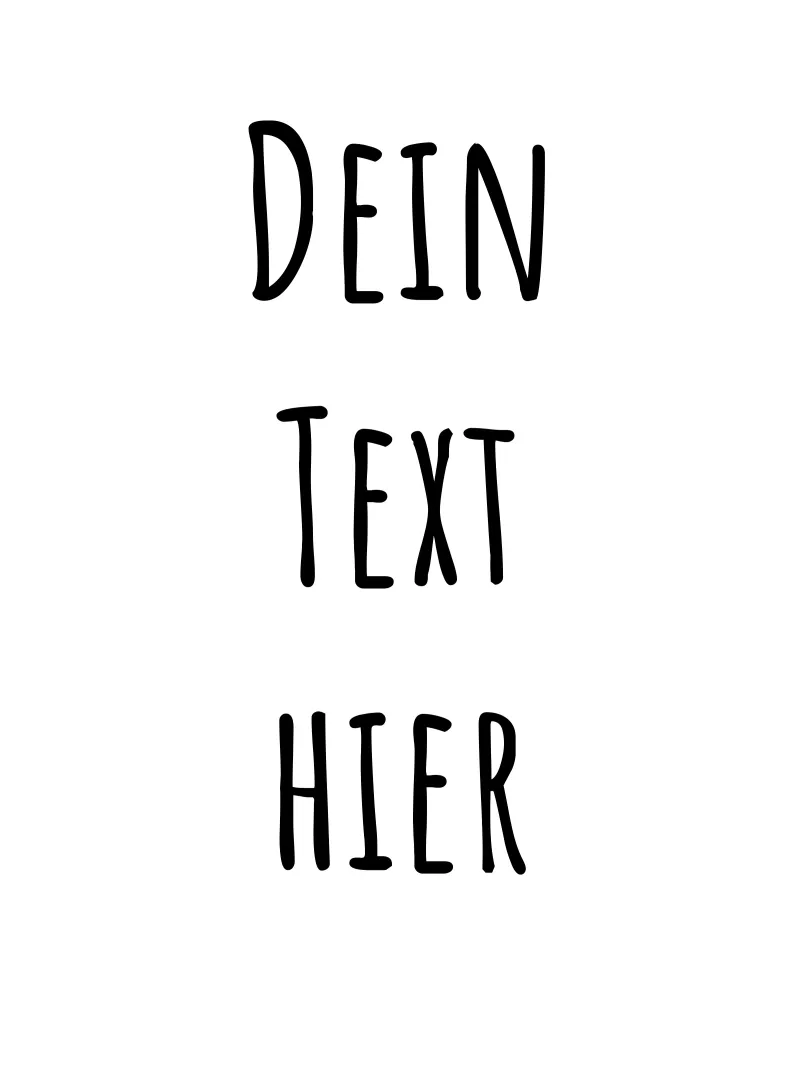 Your text here, personalisable, customisable canvas by RB-Quotes