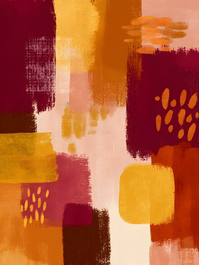 Amber Abstract pellicola backlit da Gypsy Galleria
